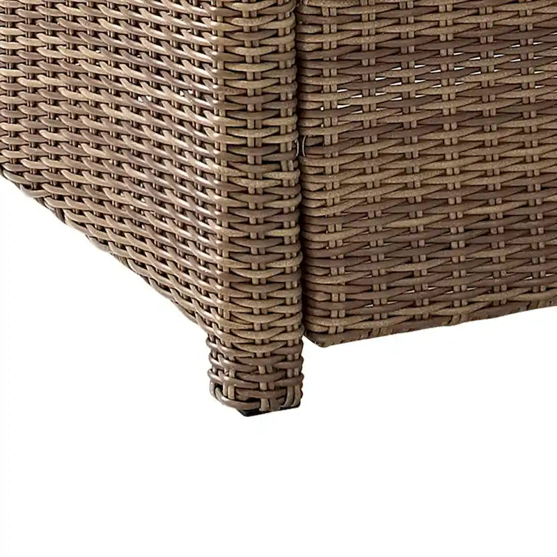 Crosley Bradenton 3Pc Outdoor Wicker Sofa Set - 81 W x 75 D x32.5 H
