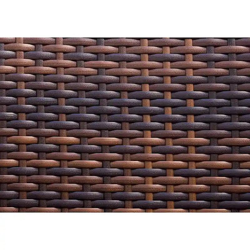 Ohana Outdoor Patio 20 Piece Mixed Brown Wicker Sofa and Dining Set