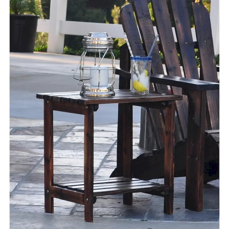Luca 19.75 Rectangular Outdoor Patio Side Table