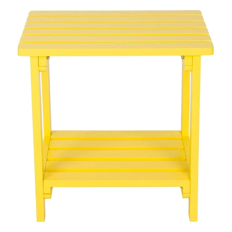 Luca 19.75 Rectangular Outdoor Patio Side Table