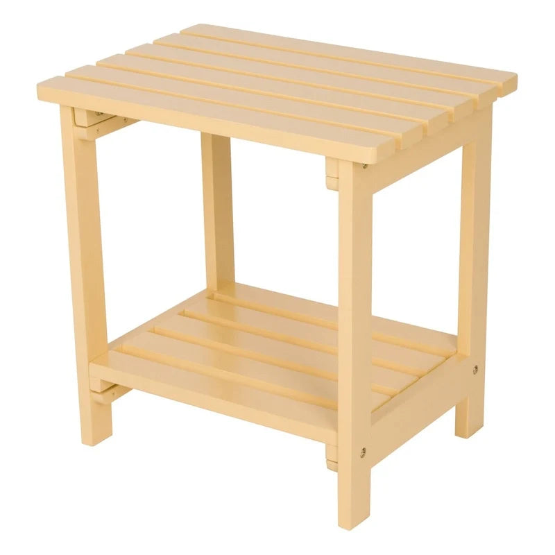Luca 19.75 Rectangular Outdoor Patio Side Table