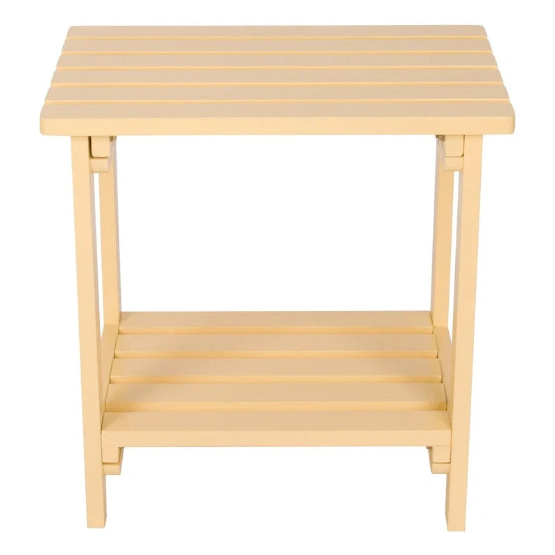 Luca 19.75 Rectangular Outdoor Patio Side Table