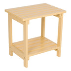 Luca 19.75 Rectangular Outdoor Patio Side Table