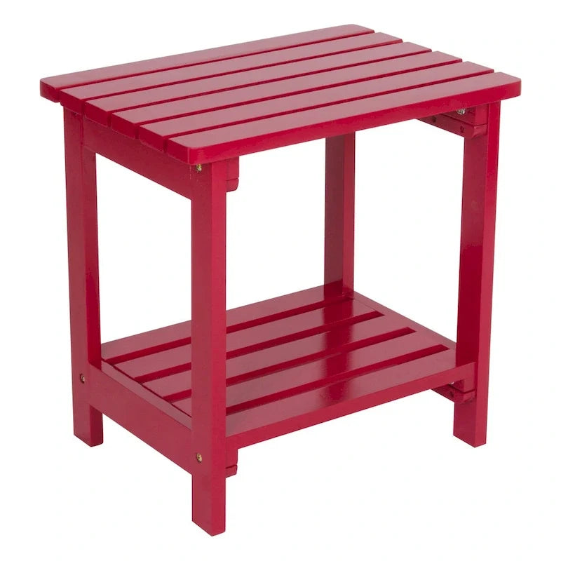 Luca 19.75 Rectangular Outdoor Patio Side Table