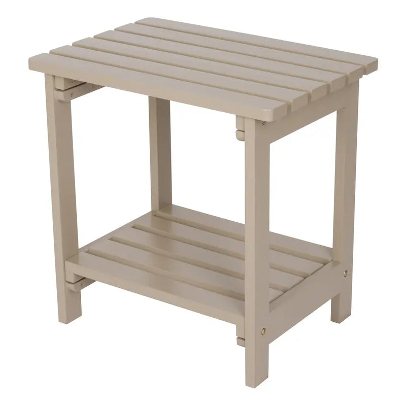 Luca 19.75 Rectangular Outdoor Patio Side Table