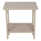 Luca 19.75 Rectangular Outdoor Patio Side Table