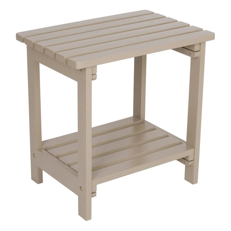 Luca 19.75 Rectangular Outdoor Patio Side Table