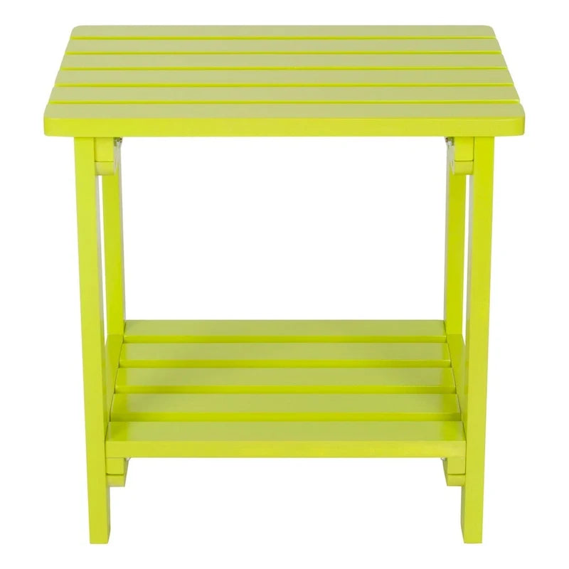 Luca 19.75 Rectangular Outdoor Patio Side Table
