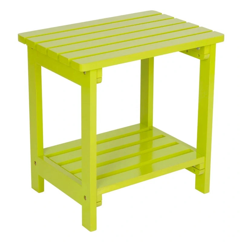 Luca 19.75 Rectangular Outdoor Patio Side Table