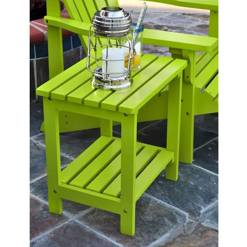 Luca 19.75 Rectangular Outdoor Patio Side Table