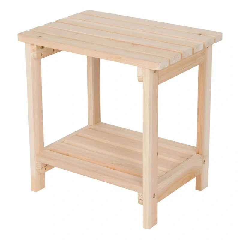 Luca 19.75 Rectangular Outdoor Patio Side Table