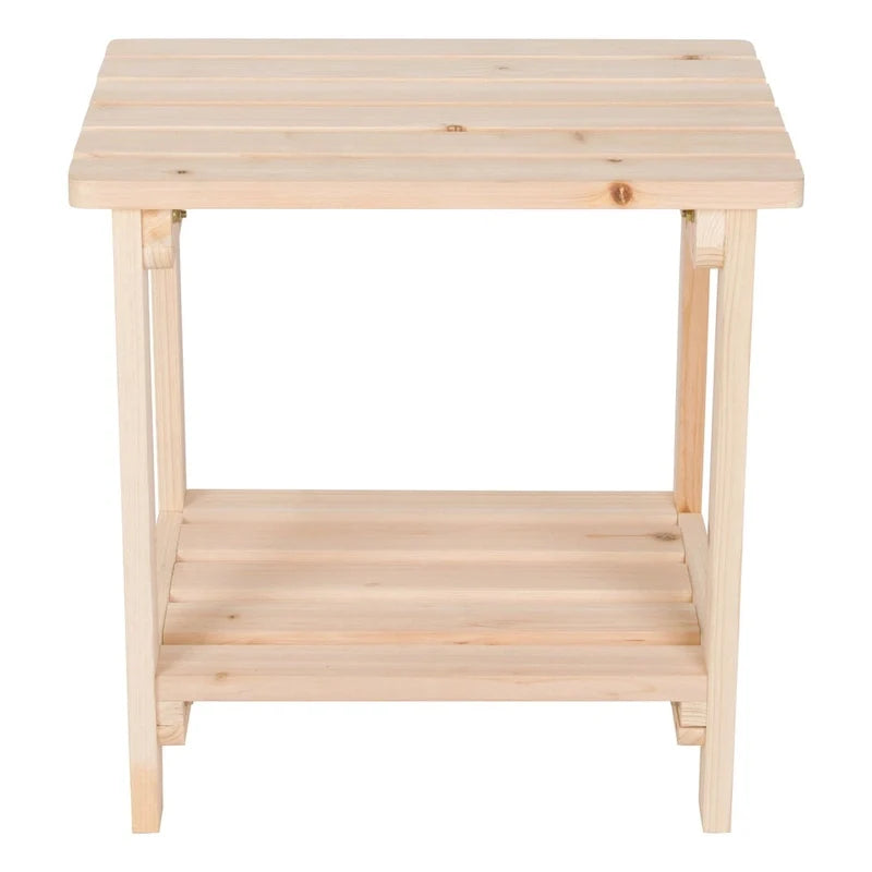 Luca 19.75 Rectangular Outdoor Patio Side Table