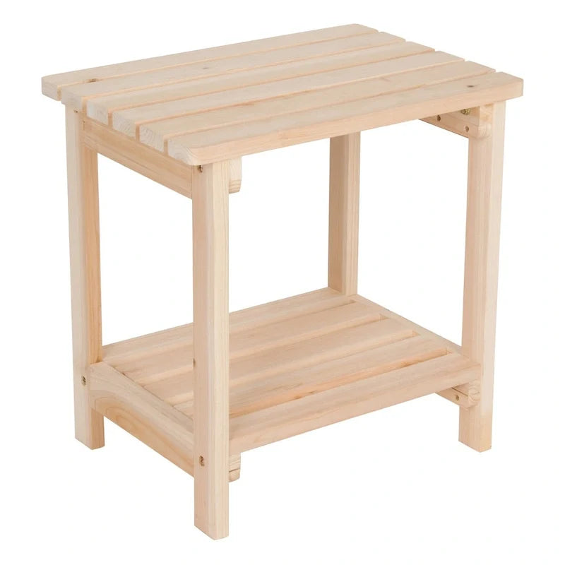 Luca 19.75 Rectangular Outdoor Patio Side Table