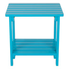 Luca 19.75 Rectangular Outdoor Patio Side Table