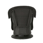 Outdoor swivel club chair