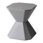Azure 17-Inch Side Table in Fiberstone Accent End Table for Indoor and Outdoor