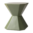 Azure 17-Inch Side Table in Fiberstone Accent End Table for Indoor and Outdoor