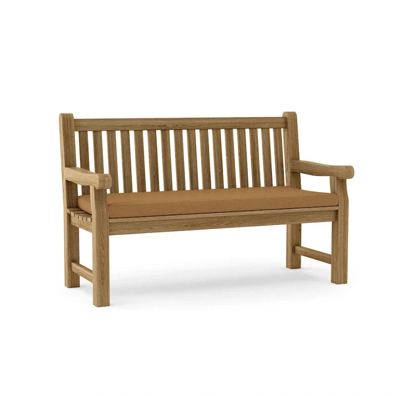 Devonshire Teak Outdoor Bench - N/A