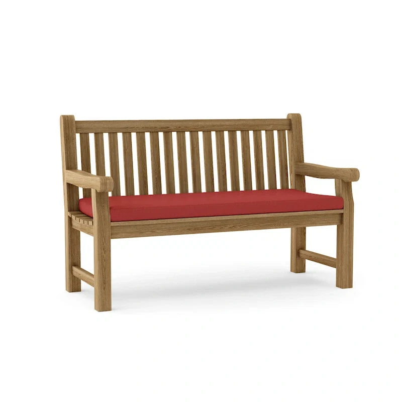 Devonshire Teak Outdoor Bench - N/A