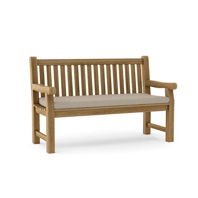 Devonshire Teak Outdoor Bench - N/A
