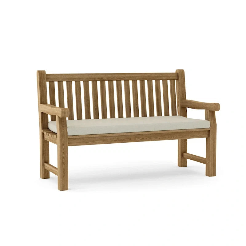 Devonshire Teak Outdoor Bench - N/A