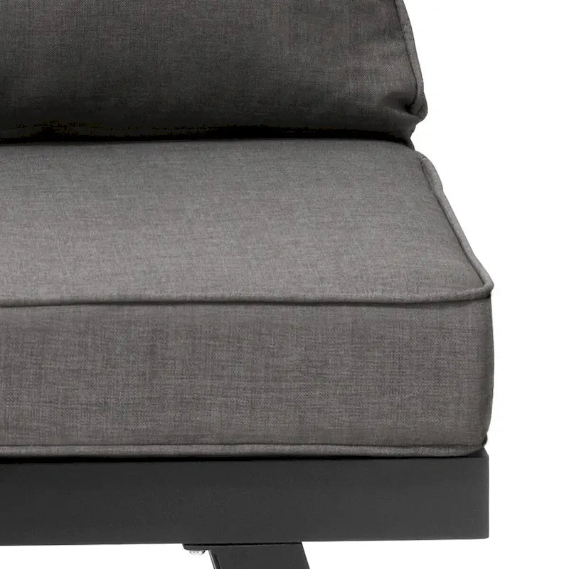 VredHom Outdoor Sectional Set Aluminum Patio Daybed Sofa
