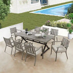 Outdoor Patio Arm Chairs for Lawn, Garden, Backyard (2 Pieces)