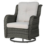 Outdoor Rattan Rocker Wicker Swivel Rocking Chair