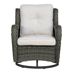 Outdoor Rattan Rocker Wicker Swivel Rocking Chair