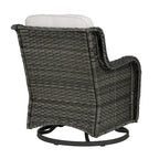 Outdoor Rattan Rocker Wicker Swivel Rocking Chair