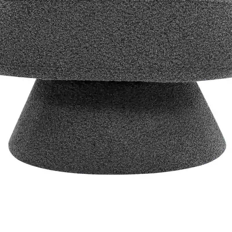 Roomfitters 360-Degree Swivel Sherpa Accent Chair with Toss Pillows - Modern Barrel Chair for Home Office, Living Room, Bedroom