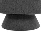 Roomfitters 360-Degree Swivel Sherpa Accent Chair with Toss Pillows - Modern Barrel Chair for Home Office, Living Room, Bedroom